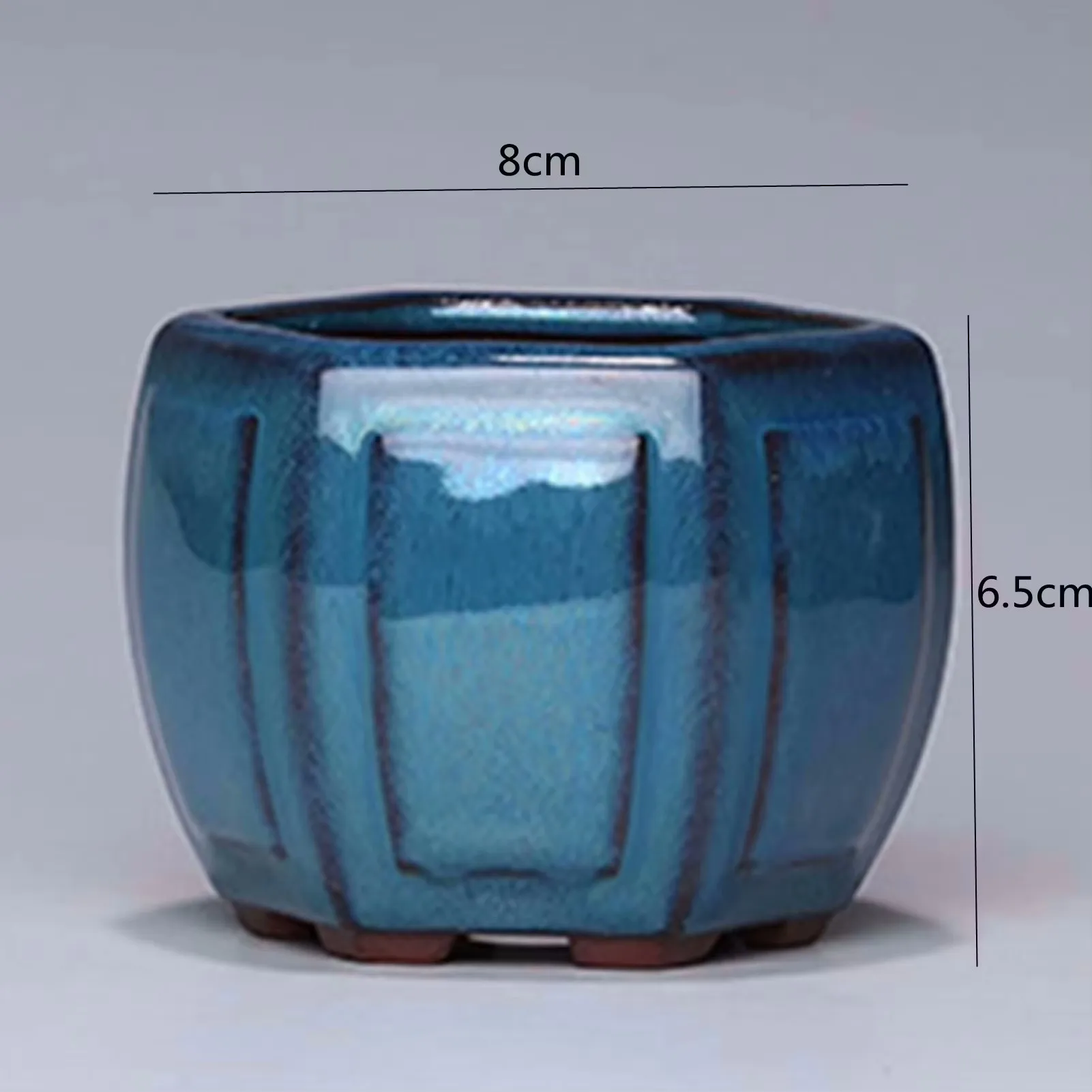 Pot Bonsaï Grès Chinois Traditionnel – Jardinière Percée Zen