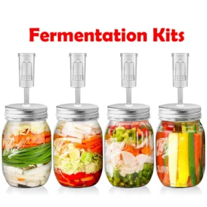 Kit Fermentation Bocal Légumes – Couvercle Conservation Maison