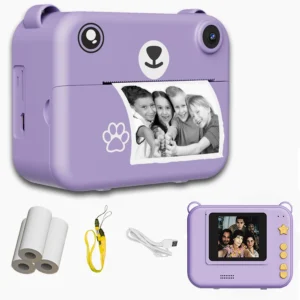 Appareil Photo Enfant Éducatif – Imprimante Instantanée Mini HD