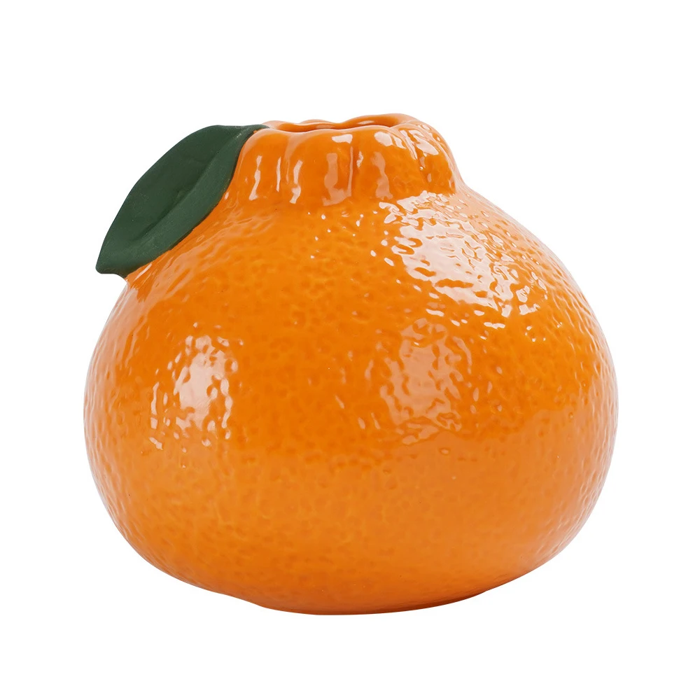 Vase Céramique Décoratif Original – Forme Fruit Table Centerpiece