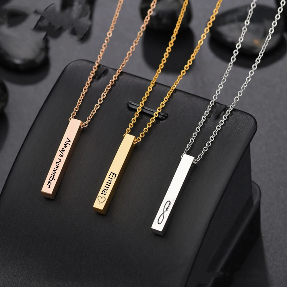 Bracelet Personnalisé Femme Gravé – Bijou Mantra Acier Cadeau
