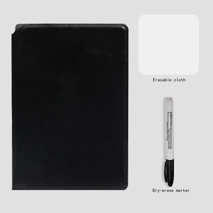 Carnet Effaçable Réutilisable A5 – Bloc-Notes Tableau Blanc Bureau