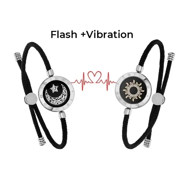Bracelet Totwoo Longue Distance – Duo Tactile Lumineux Couple