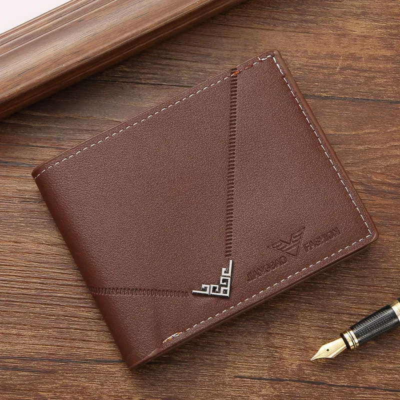 Portefeuille Homme Minimaliste Cuir – Porte-Cartes RFID Poche