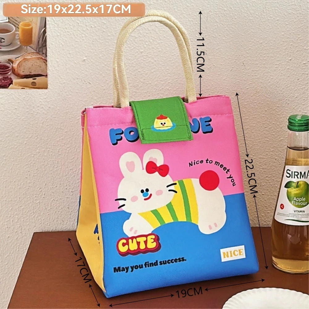 Sac Bento Isotherme Mignon – Grande Capacité Lunch Tote