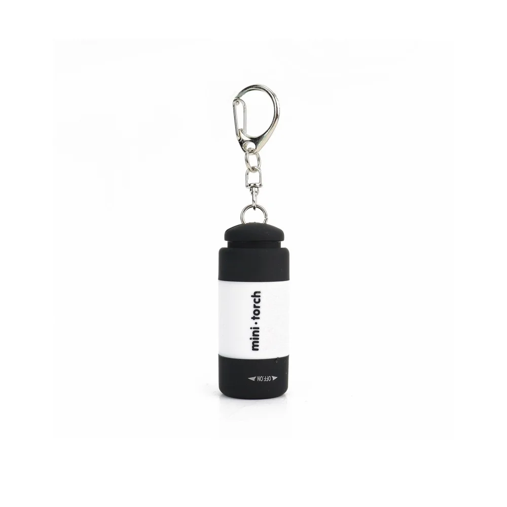 Porte-Clés Lampe Rechargeable Puissante – Mini Torche LED Camping