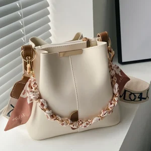 Sac Seau Chaîne Ruban – Grand Sac Bandoulière Tendance