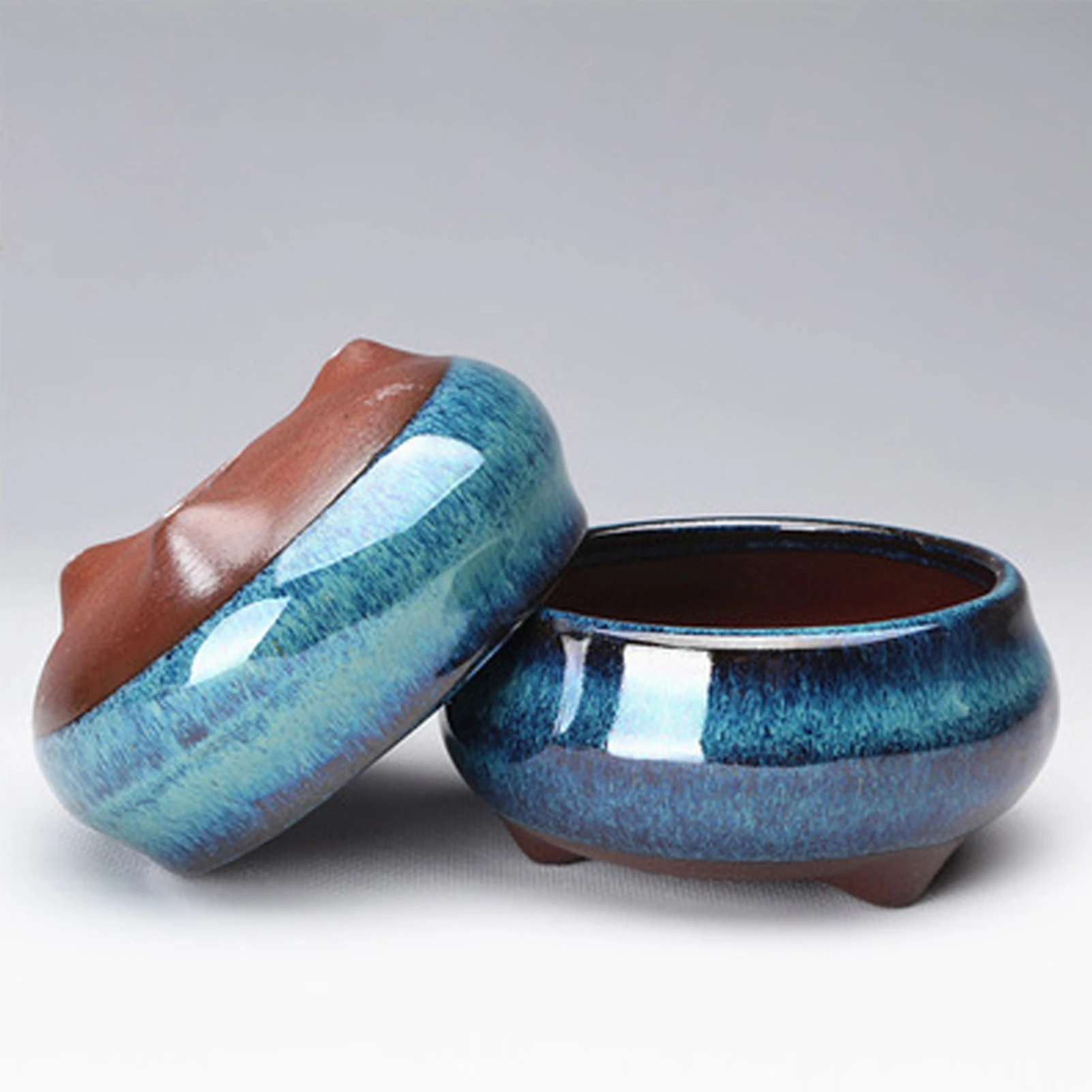 Pot Bonsaï Grès Chinois Traditionnel – Jardinière Percée Zen