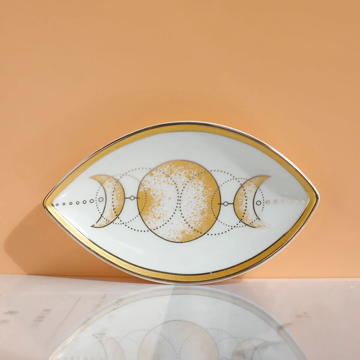 Plateau Bijoux Œil Protecteur Original – Vide-Poche Céramique