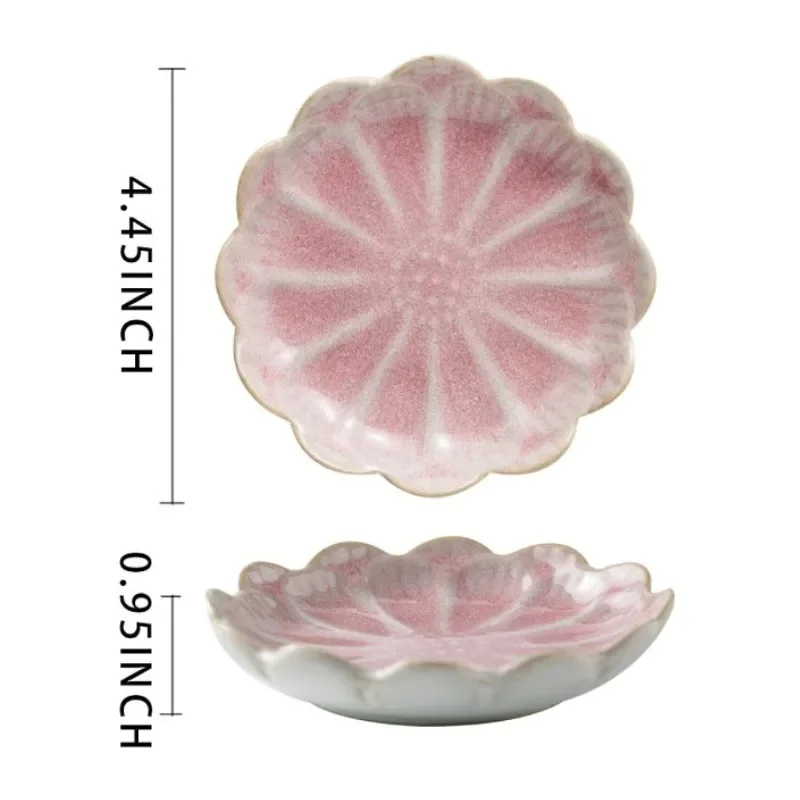 Plateau Feuille Lotus Céramique Nordique – Vide-Poche Élégant Cuisine