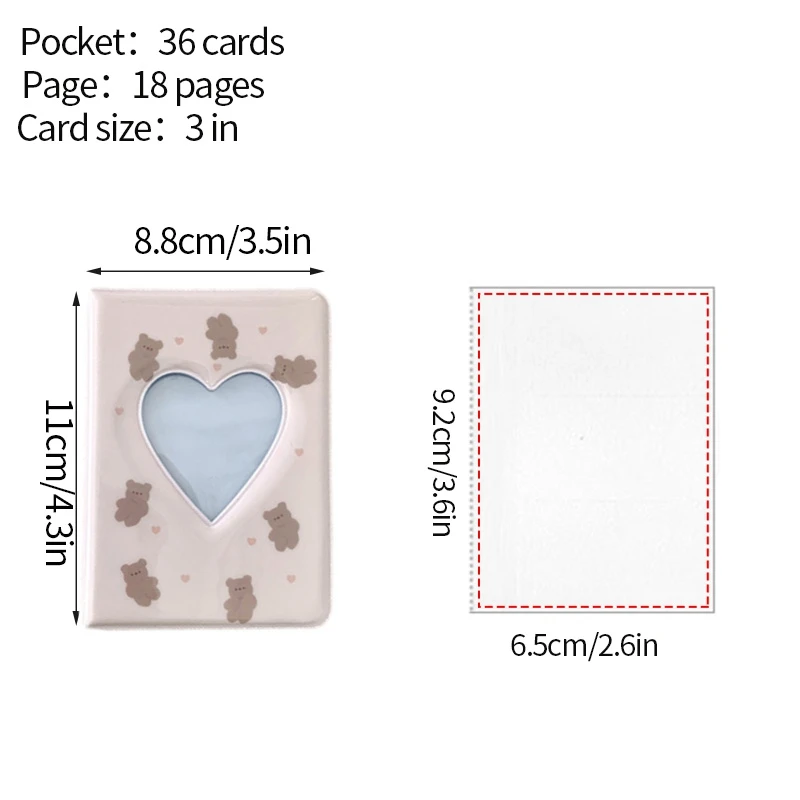 Album Photocards Kpop Mini – Classeur Collection Idoles