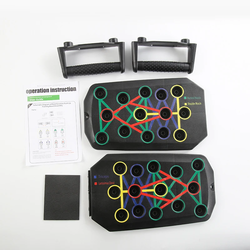 Planche de Pompes Pliable Idéale – Kit Fitness Complet