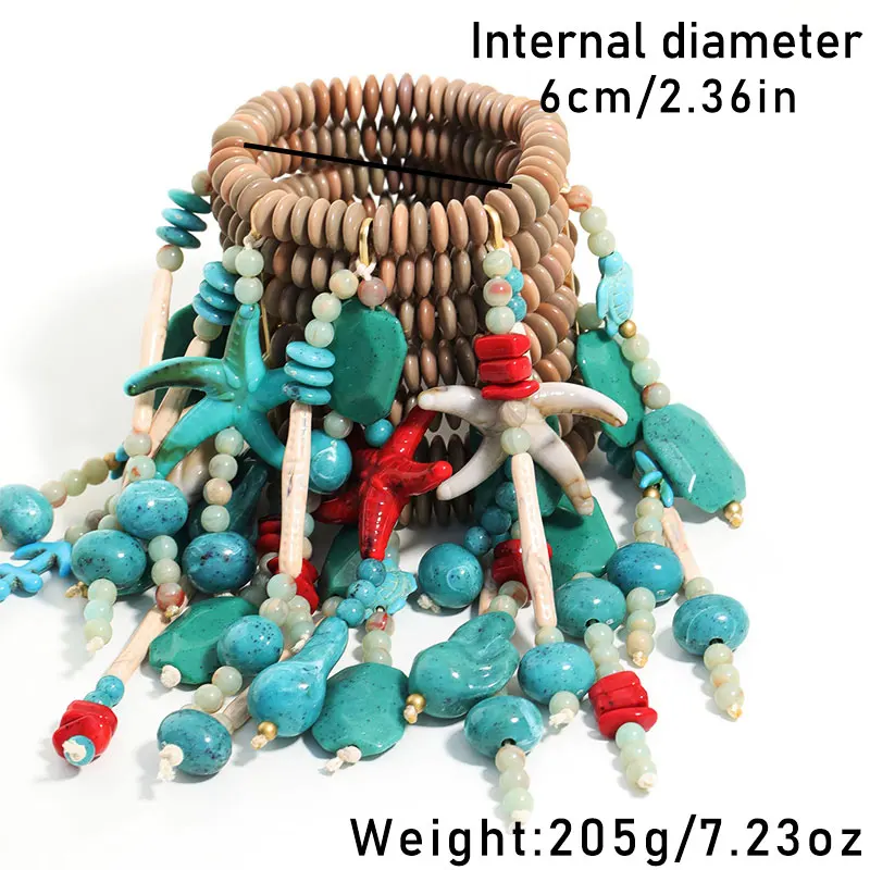 Bracelets Coquillage Été – Set Étoiles de Mer Bohème