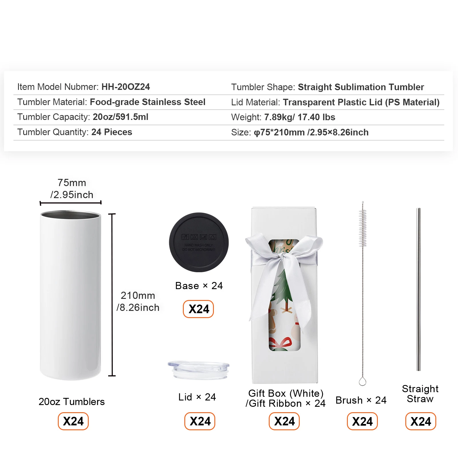 Gobelet Inox Personnalisable Isotherme – Tumbler Sublimation Lot