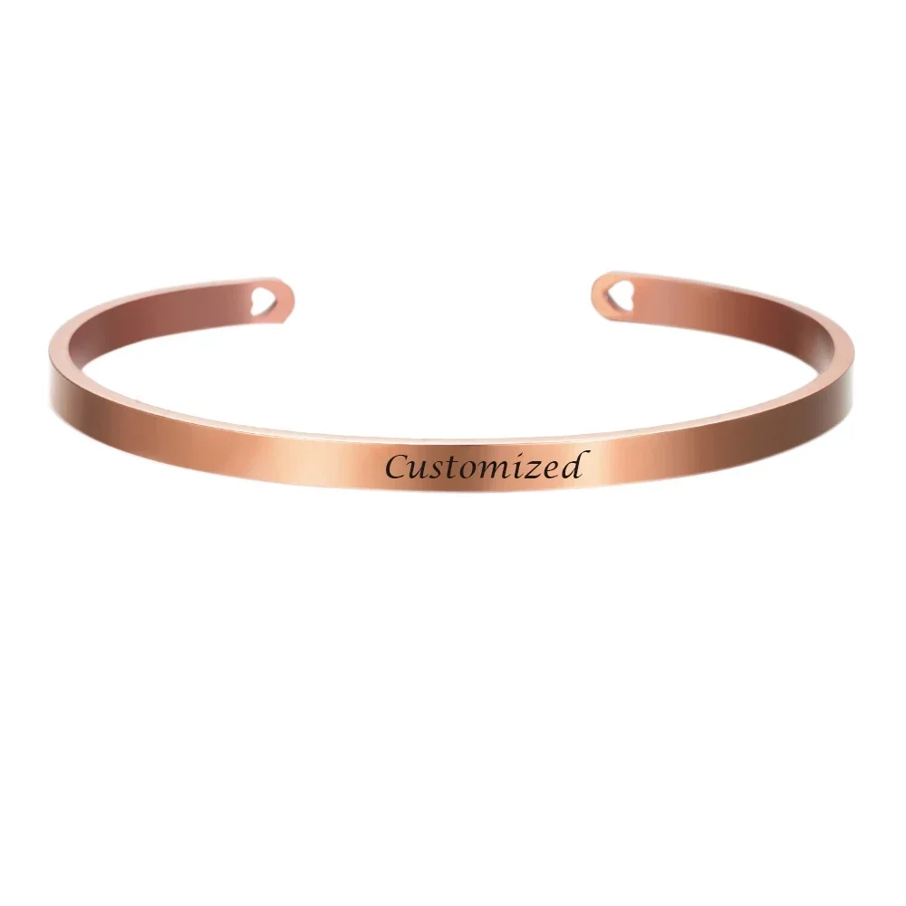 Bracelet Gravé Personnalisé Unique – Bijou Coordonnées Acier