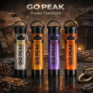 Mini Lampe Torche Gopeak – Porte-Clés Rechargeable USB
