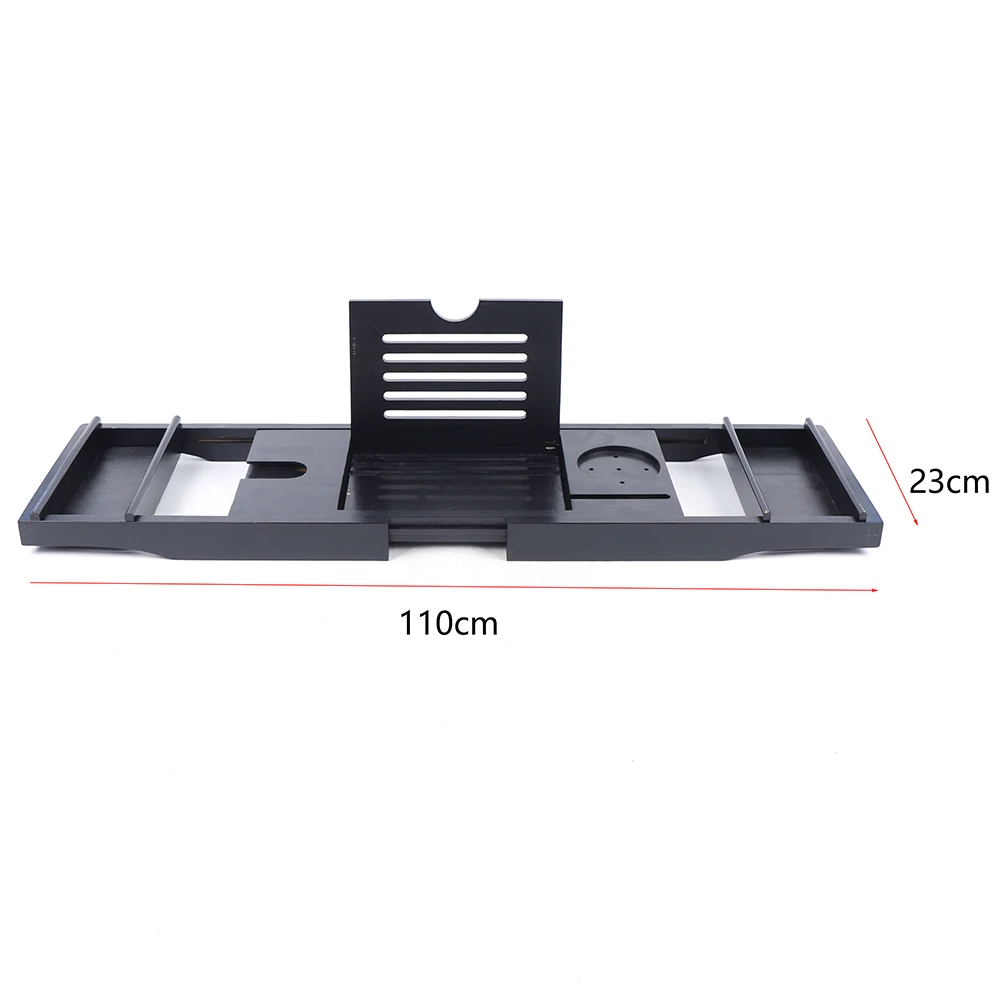 Plateau Baignoire Extensible Bambou – Support Bain Ajustable