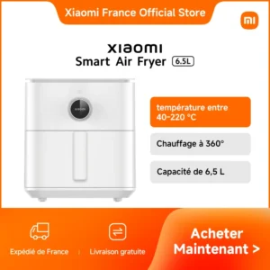 Friteuse à Air Xiaomi Connectée – Grande Capacité 6,5L