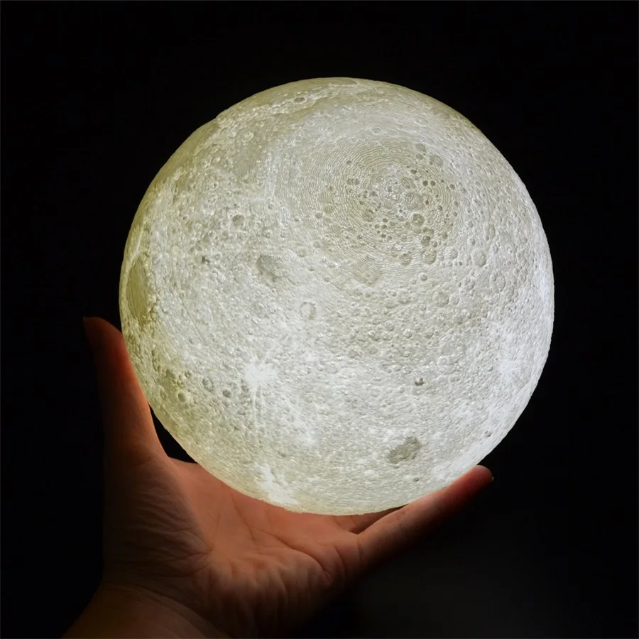 Veilleuse Étoile Lune 3D – Lampe Tactile Décoration Chambre