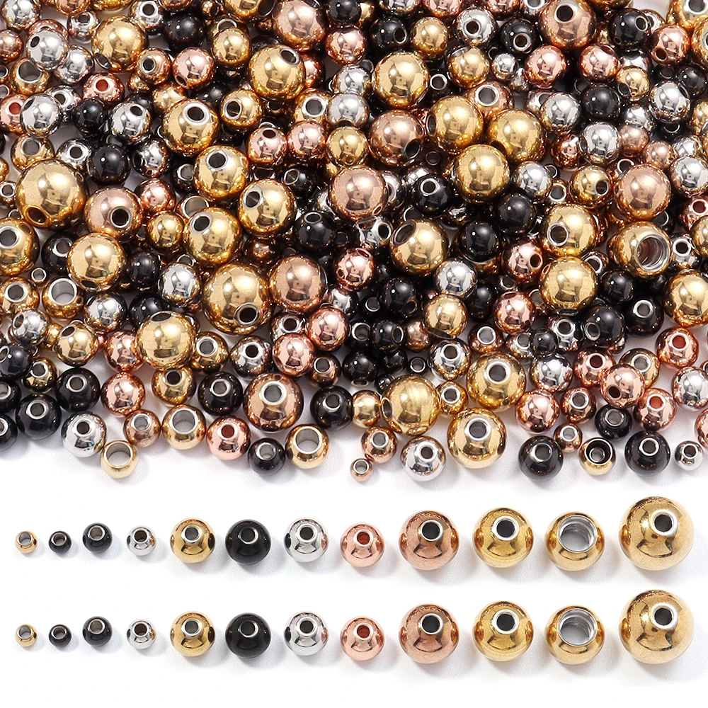 Perles Inox Bijoux DIY – Kit Création Bracelets & Colliers