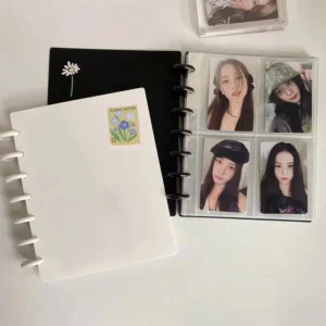 Classeur Photocards Kpop 160 Pochettes – Album Collection Idoles