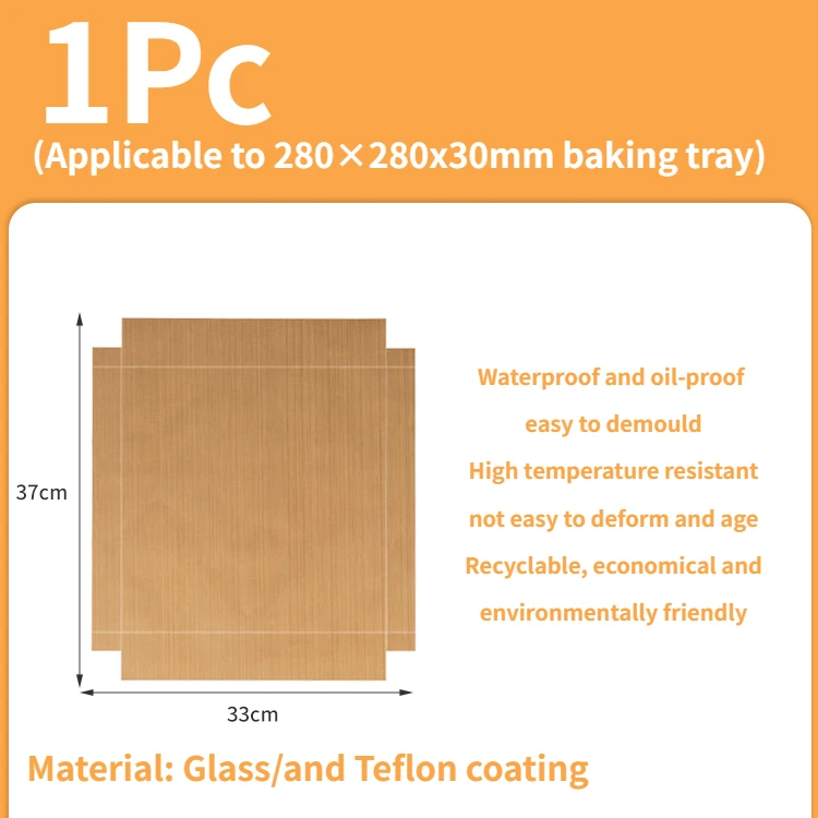 Tapis de Cuisson Réutilisable – Feuille Pâtisserie Antiadhésive
