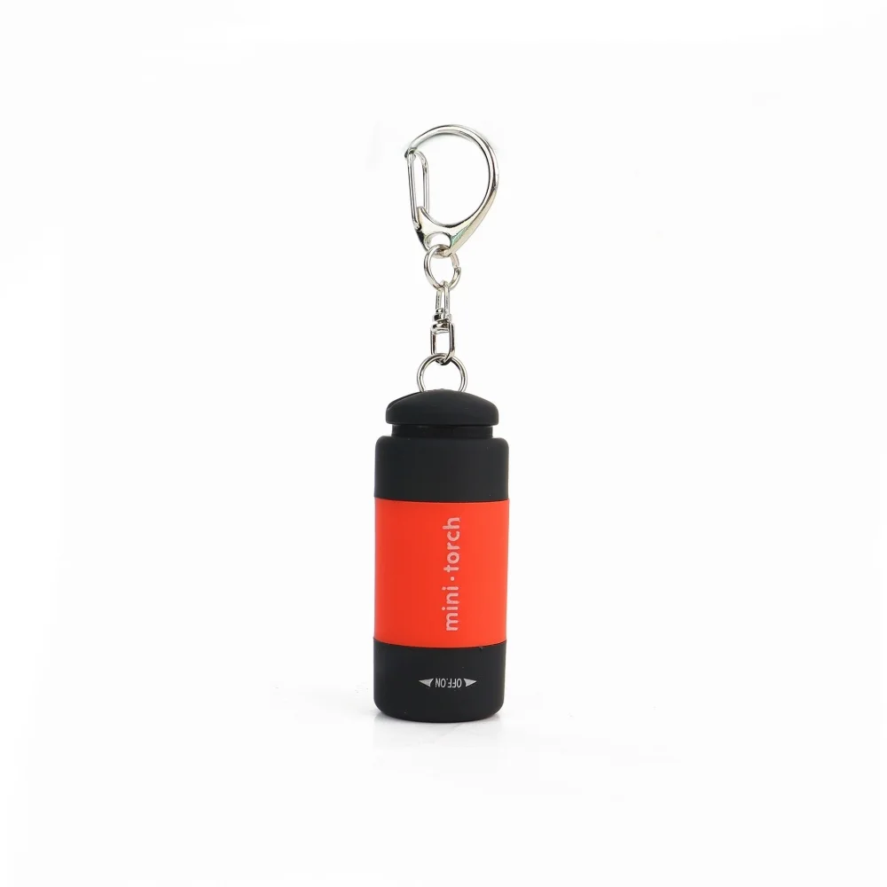 Porte-Clés Lampe Rechargeable Puissante – Mini Torche LED Camping