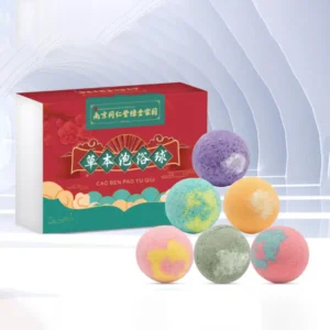 Coffret Boules de Bain Bio – Cadeau Spa Naturel