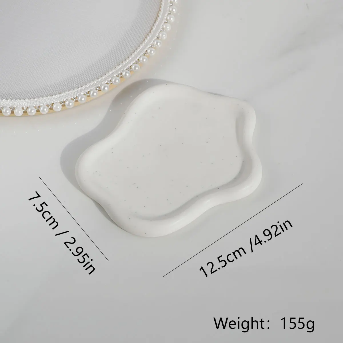 Coupelle Bijoux Nuage Originale – Vide-Poche Céramique Cadeau