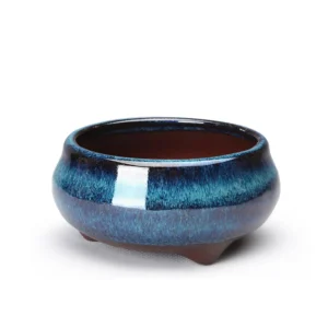 Pot Bonsaï Grès Chinois Traditionnel – Jardinière Percée Zen