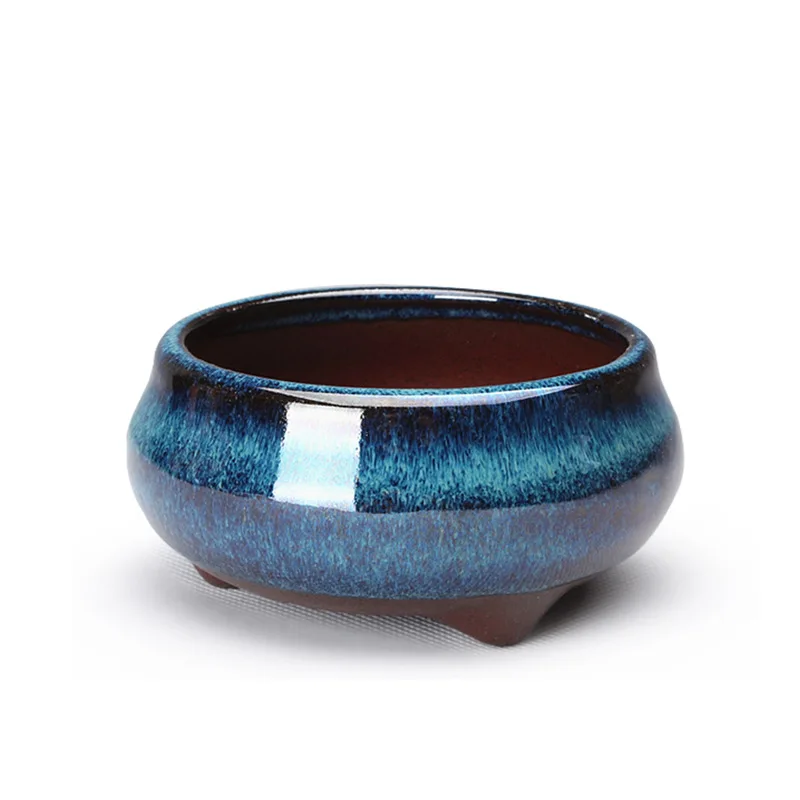 Pot Bonsaï Grès Chinois Traditionnel – Jardinière Percée Zen