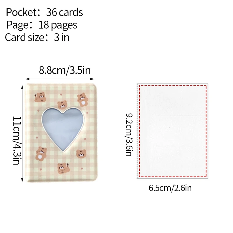 Album Photocards Kpop Mini – Classeur Collection Idoles