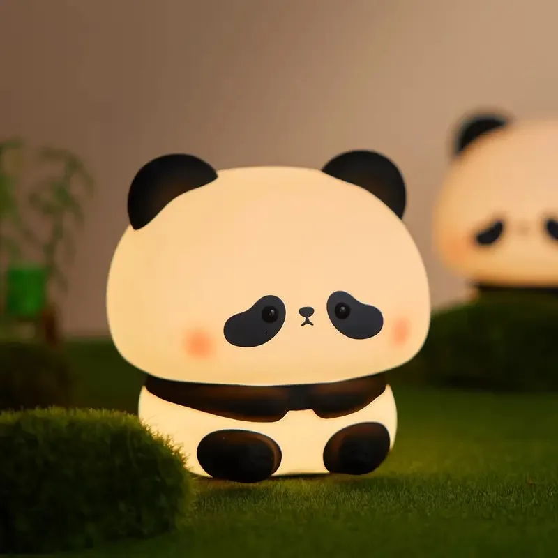 Veilleuse Lapin Silicone Tactile – Lampe Bébé Enfant Douce