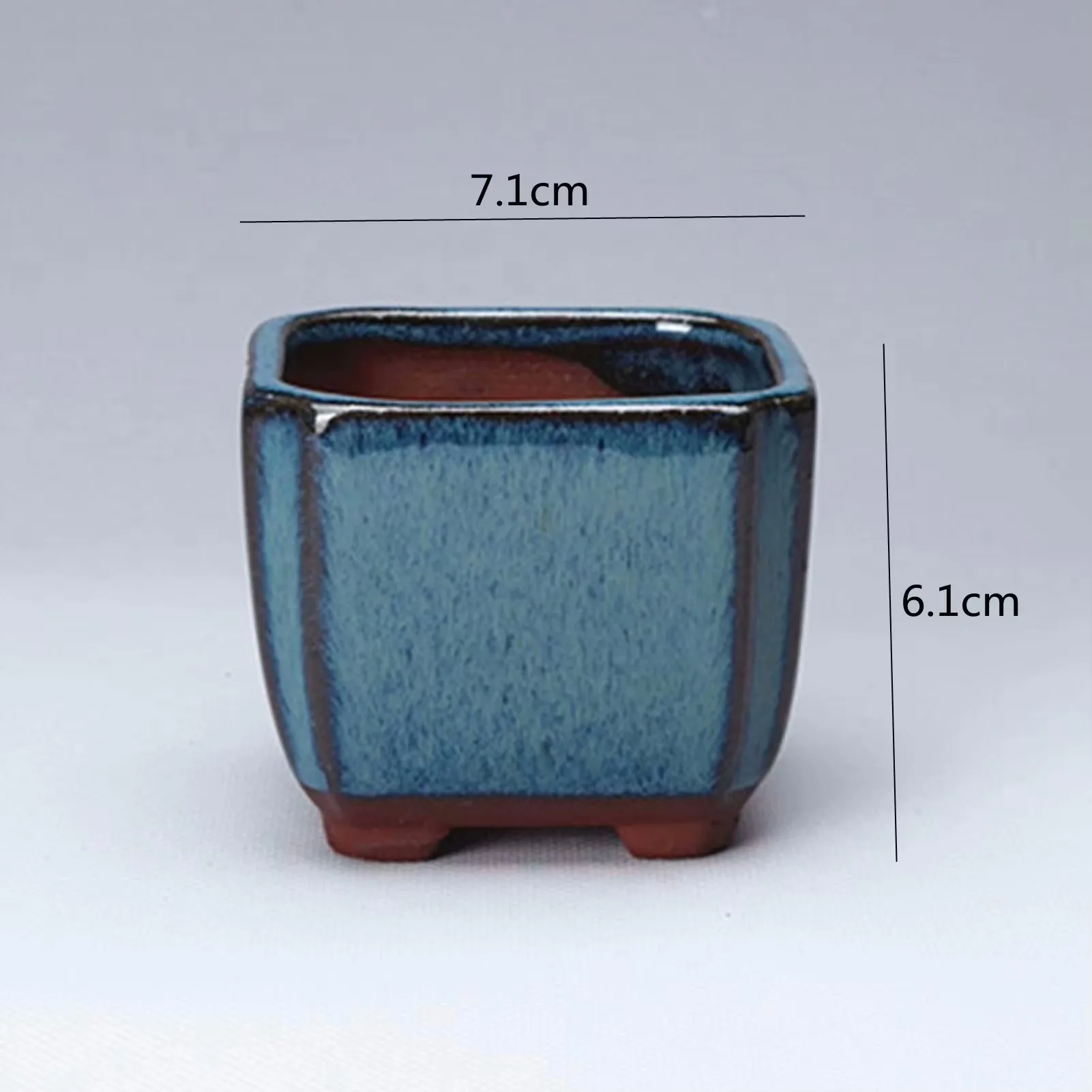 Pot Bonsaï Grès Chinois Traditionnel – Jardinière Percée Zen
