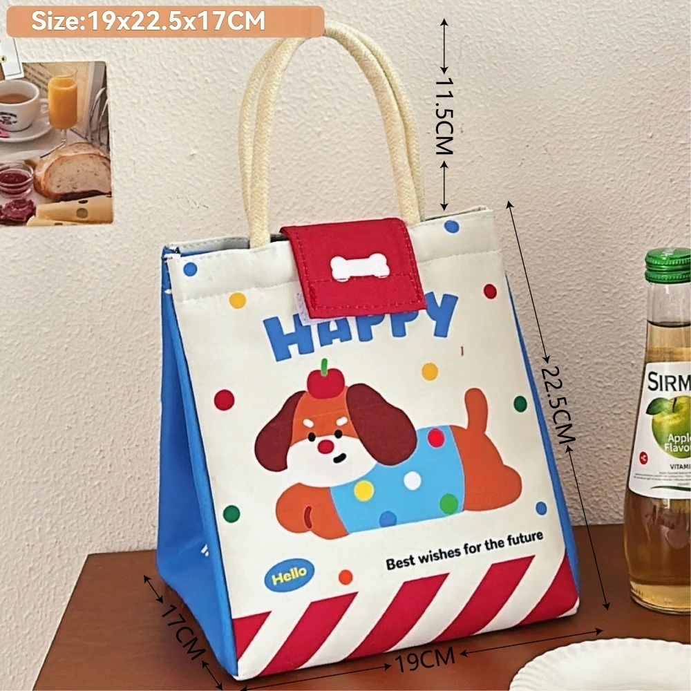 Sac Bento Isotherme Mignon – Grande Capacité Lunch Tote