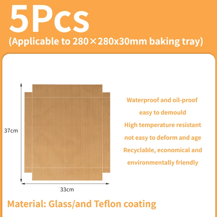 Tapis de Cuisson Réutilisable – Feuille Pâtisserie Antiadhésive