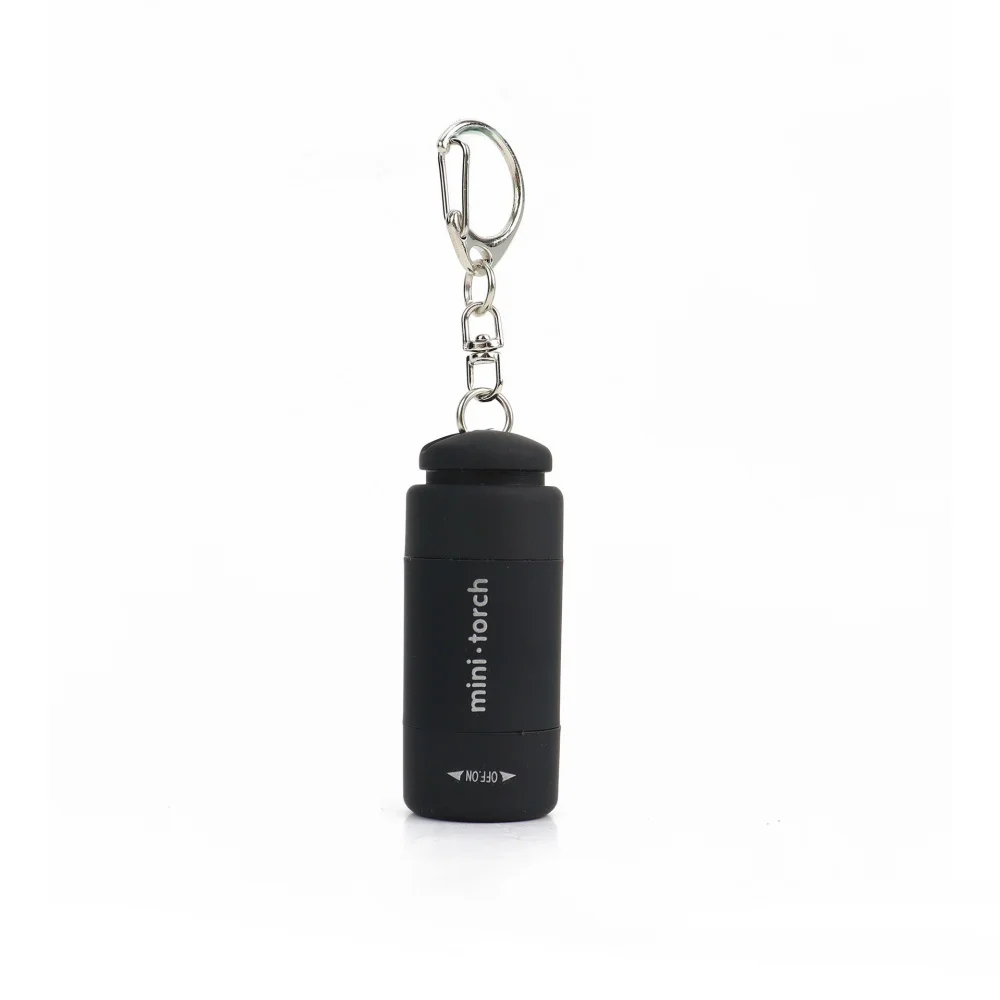 Porte-Clés Lampe Rechargeable Puissante – Mini Torche LED Camping
