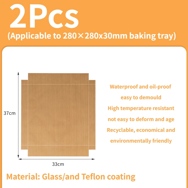 Tapis de Cuisson Réutilisable – Feuille Pâtisserie Antiadhésive