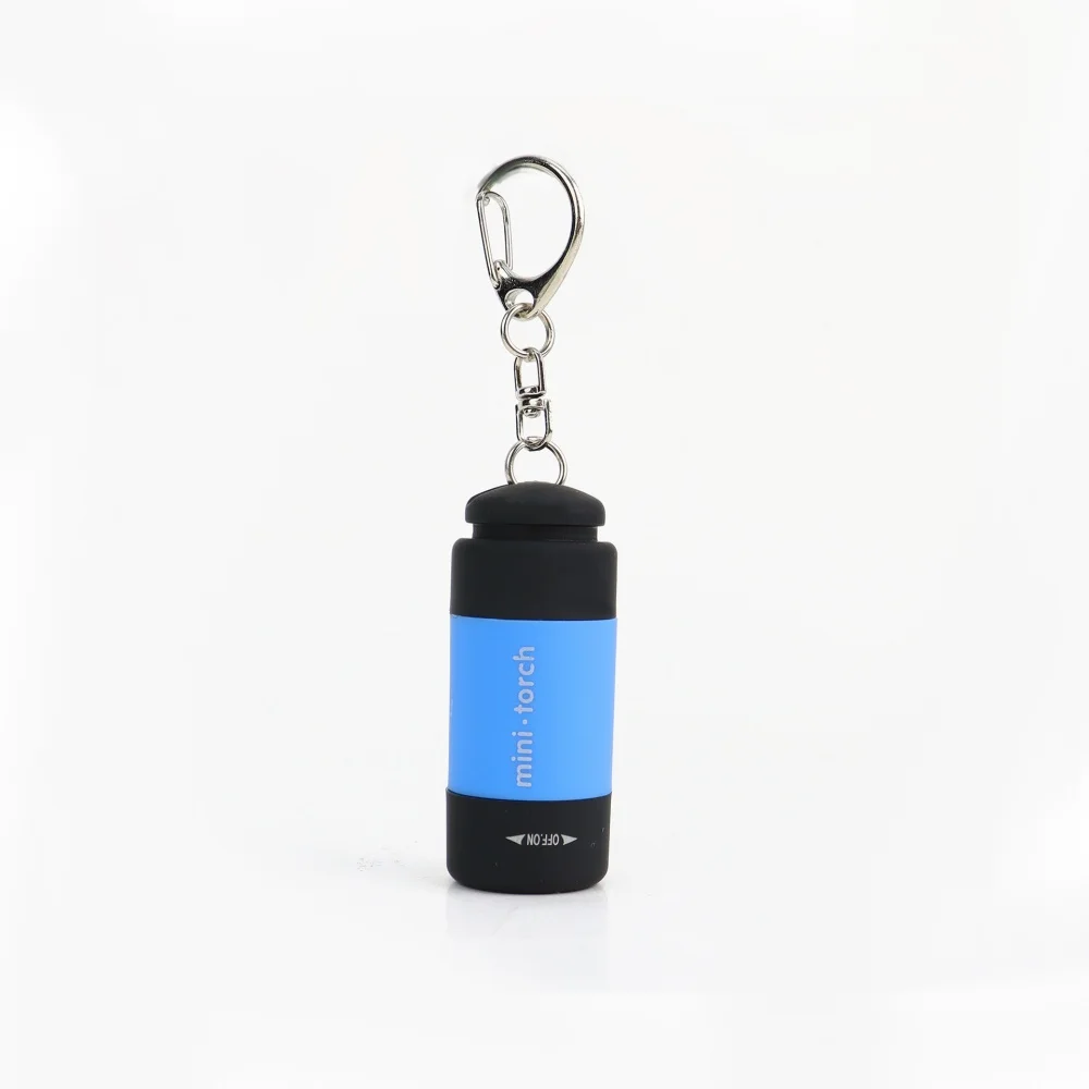 Porte-Clés Lampe Rechargeable Puissante – Mini Torche LED Camping