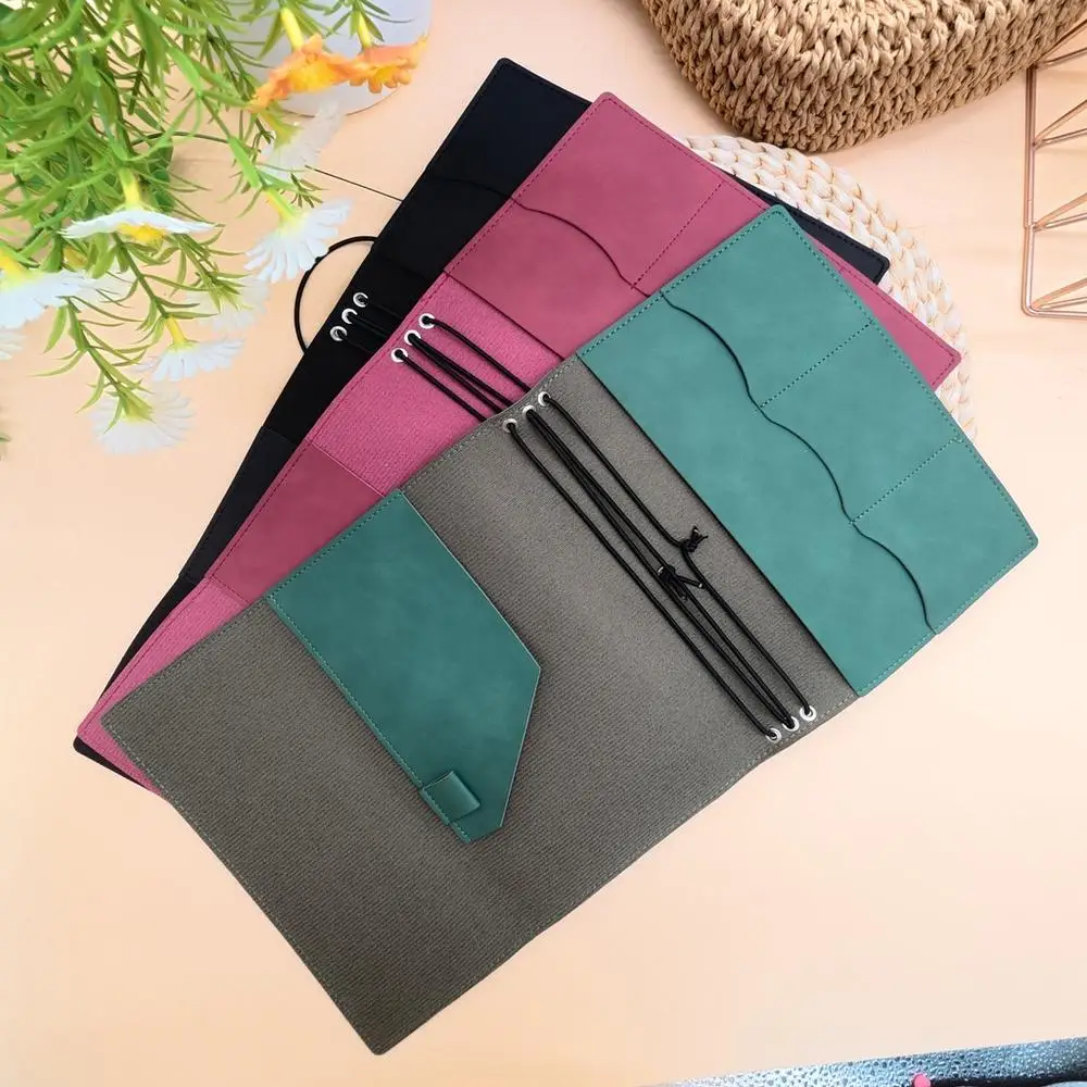 Carnet Cuir Vintage Rechargeable – Journal A5 Feuilles Mobiles