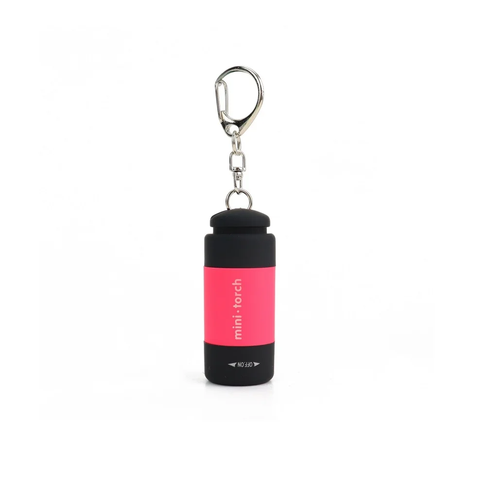 Porte-Clés Lampe Rechargeable Puissante – Mini Torche LED Camping