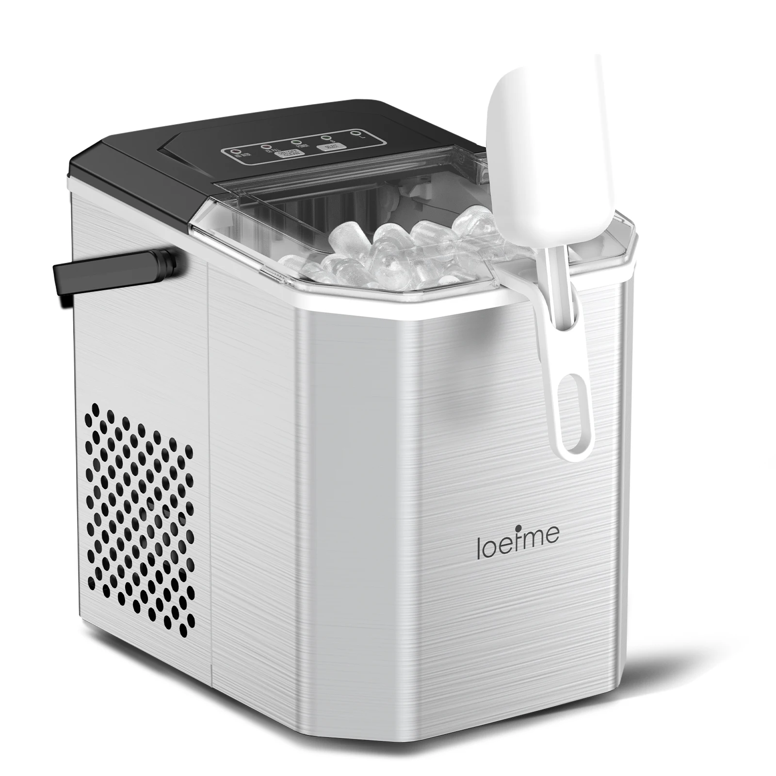 Machine à Glaçons Portable LOEFME – Bac Auto-Nettoyant 12kg