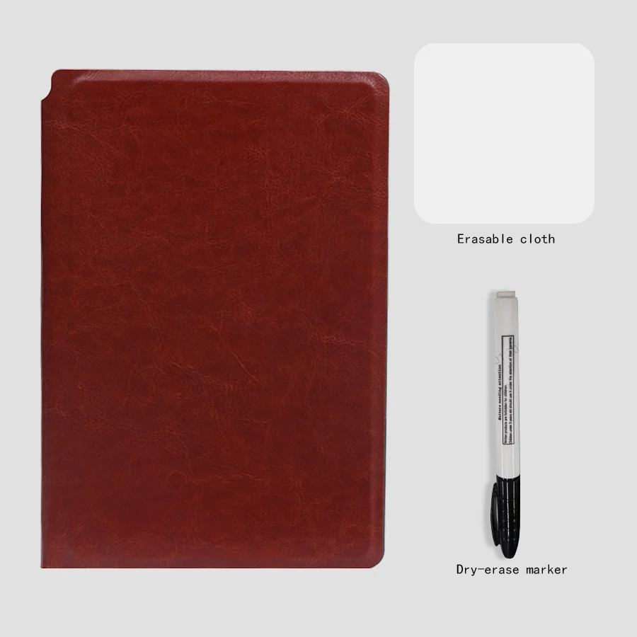 Carnet Effaçable Réutilisable A5 – Bloc-Notes Tableau Blanc Bureau