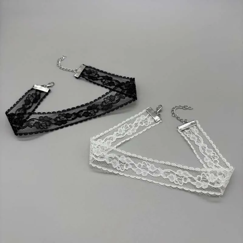 Collier Ras de Cou Dentelle Romantique – Choker Élégant Soirée