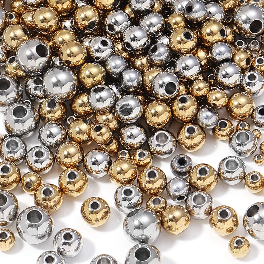 Perles Inox Bijoux DIY – Kit Création Bracelets & Colliers