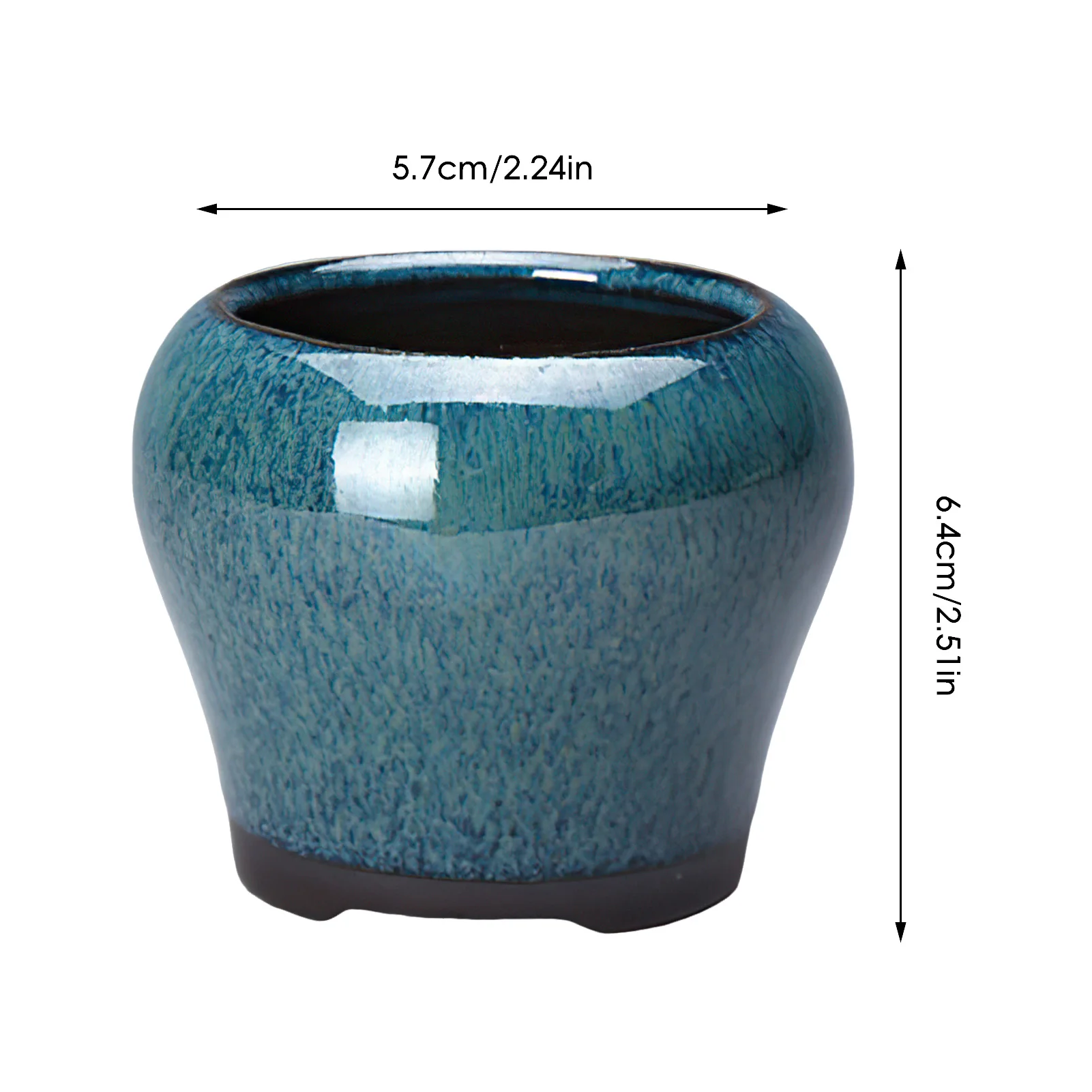 Pot Bonsaï Grès Chinois Traditionnel – Jardinière Percée Zen
