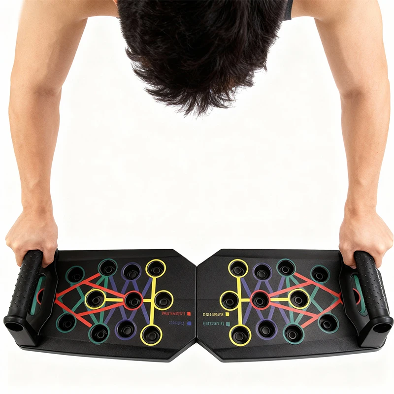 Planche de Pompes Pliable – Kit Fitness Multi-Exercices