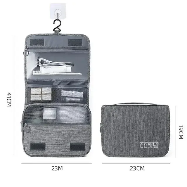 Trousse de Toilette Homme Business – Organisateur Voyage Étanche