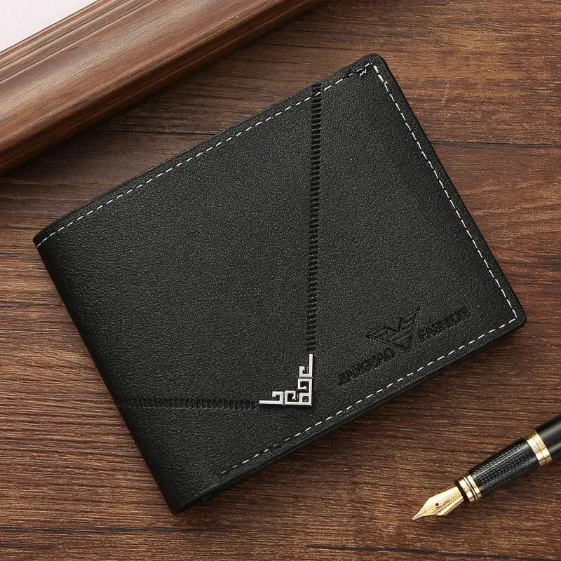 Portefeuille Homme Minimaliste Cuir – Porte-Cartes RFID Poche