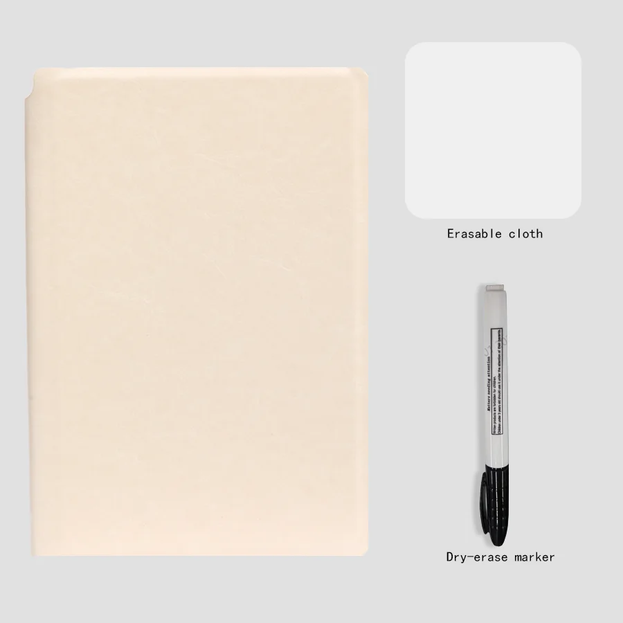Carnet Effaçable Réutilisable A5 – Bloc-Notes Tableau Blanc Bureau